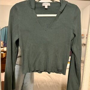 Calvin Klein Ribbed V-Neck Sweater